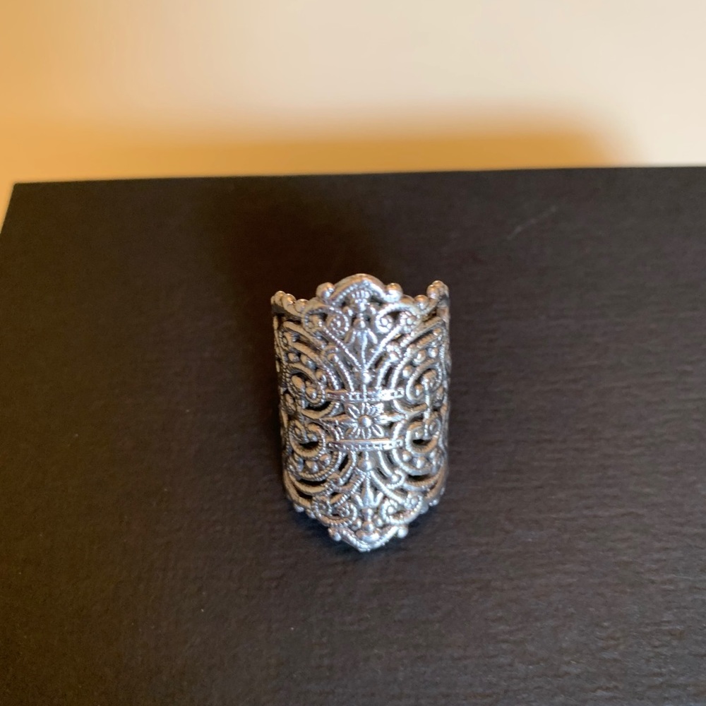 Solid Sterling Silver Ring - image 1